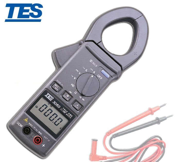 کلمپ متر ,AC/DC آمپرمتر چنگکی,مدل TES-3050
