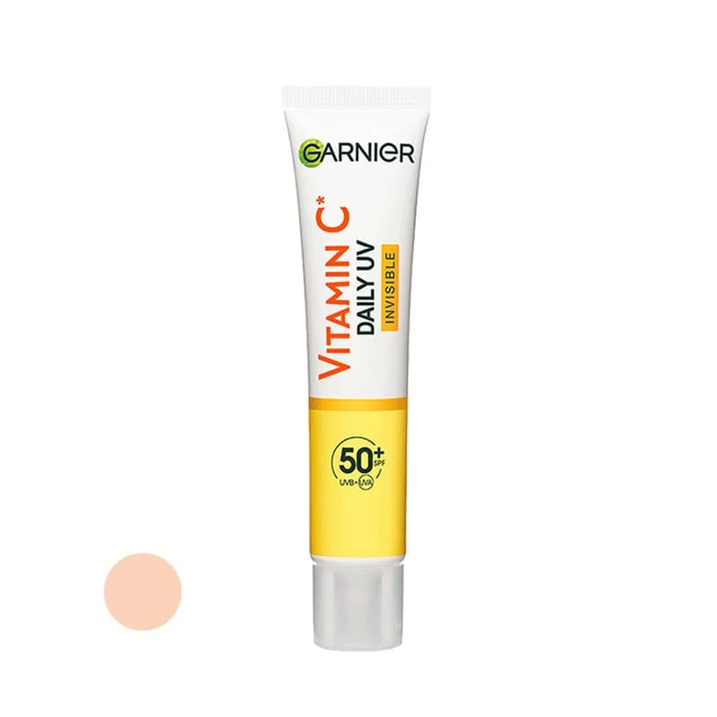 کرم ضد آفتاب رنگی گارنیه SPF 50 GARNIER مدل Vitamin C ‌مناسب برای انواع پوست، حجم 40ML