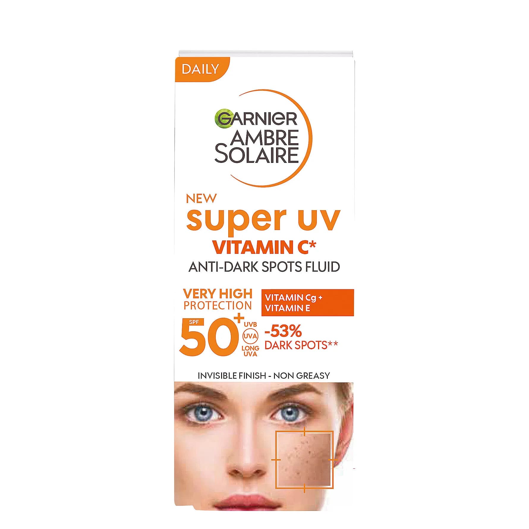 کرم ضد آفتاب و ضد لک ویتامین C گارنیر GARNIER مدل Ambre Solaire مناسب انواع پوست، حجم 40ML — تصویر ۲