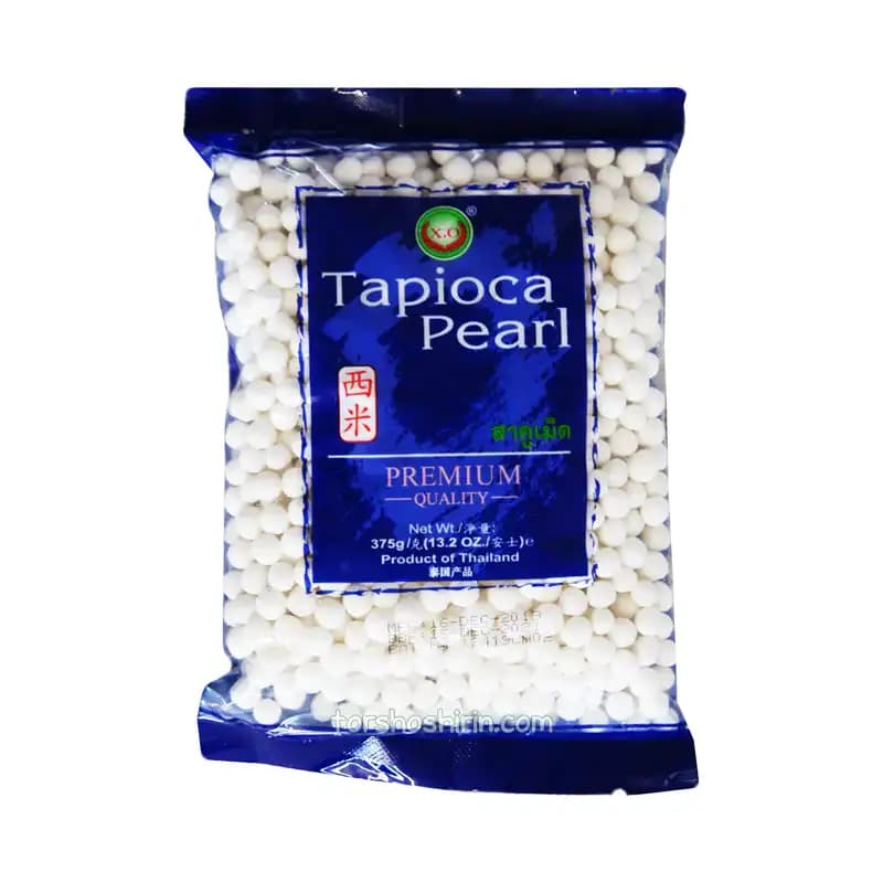 مروارید تاپیوکا درشت ایکس او 375 گرم — تصویر ۲