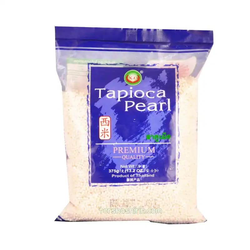 مروارید تاپیوکا کوچک ایکس او 375 گرم — تصویر ۲