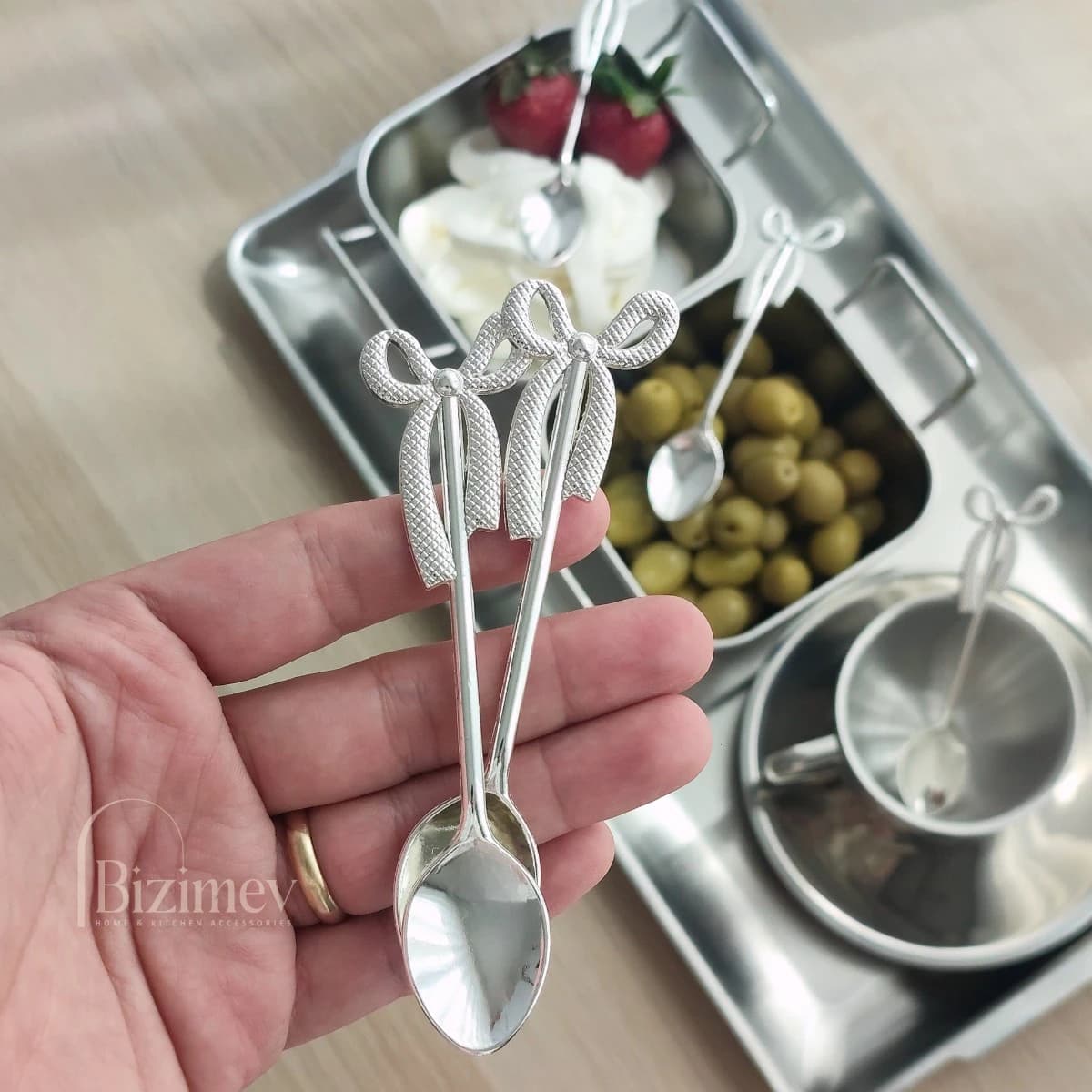 قاشق چای خوری پاپیون — تصویر ۵