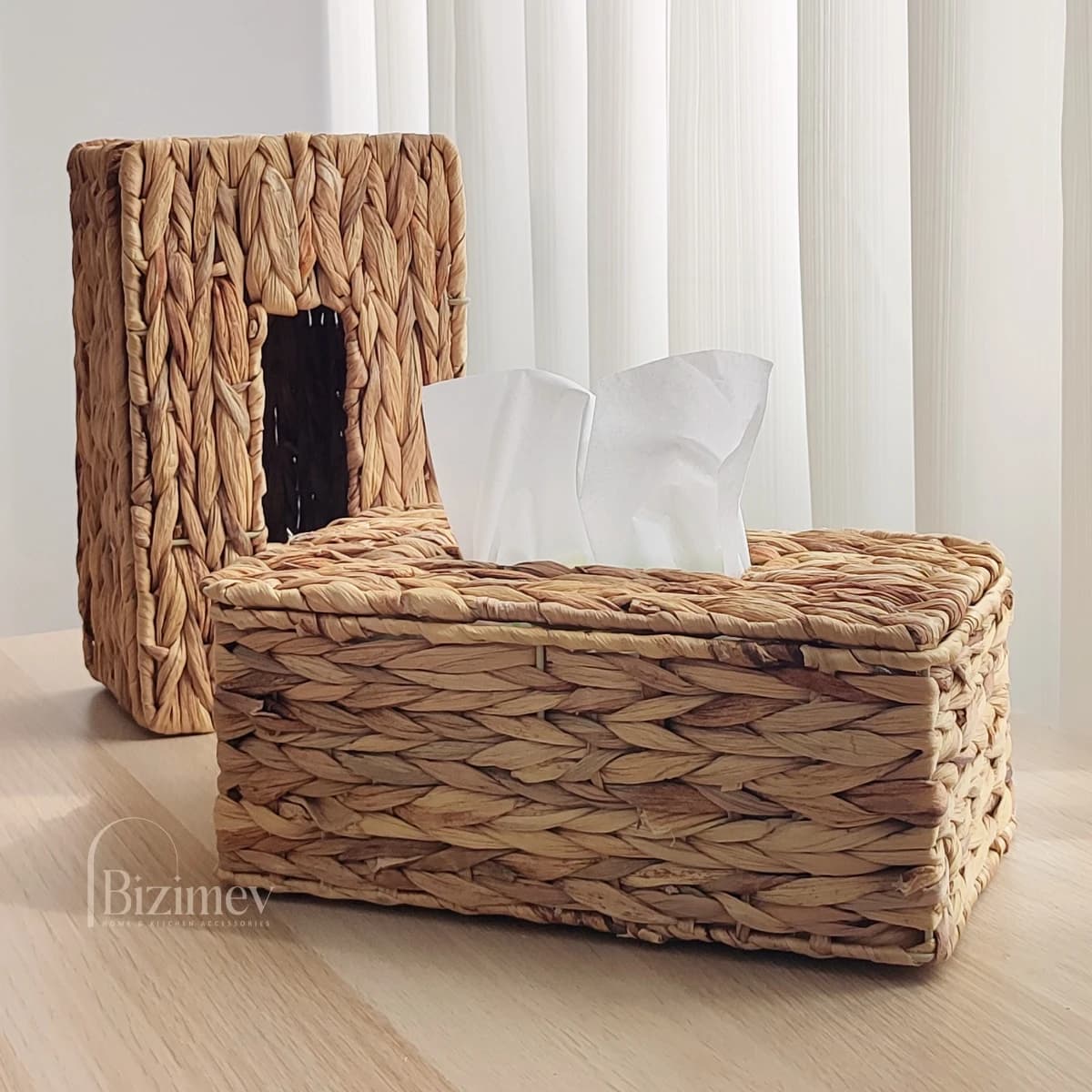 جا دستمال حصیری طرح ایکیا