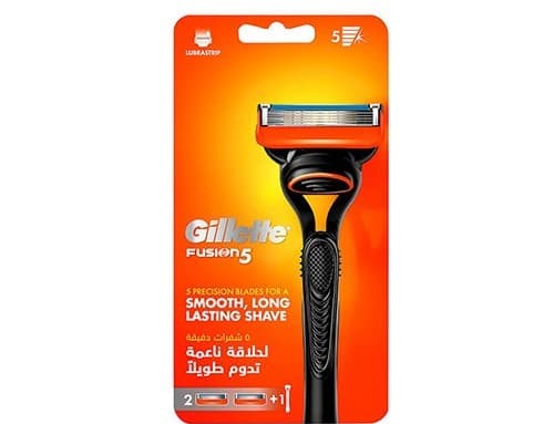 دسته ژیلت فیوژن ۵ لبه نارنجی جیلیت