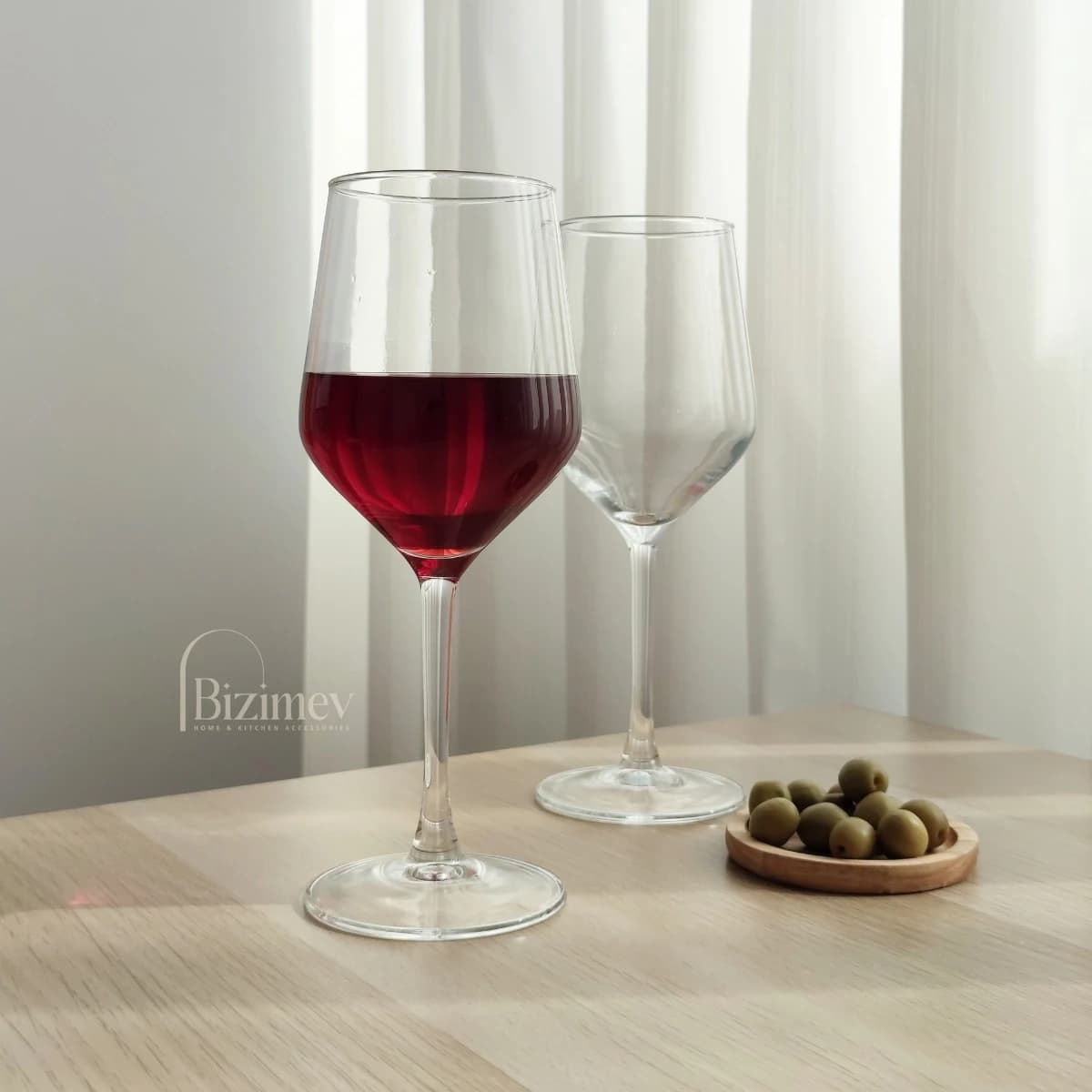 گیلاس خوری 6 عددی پایه بلند