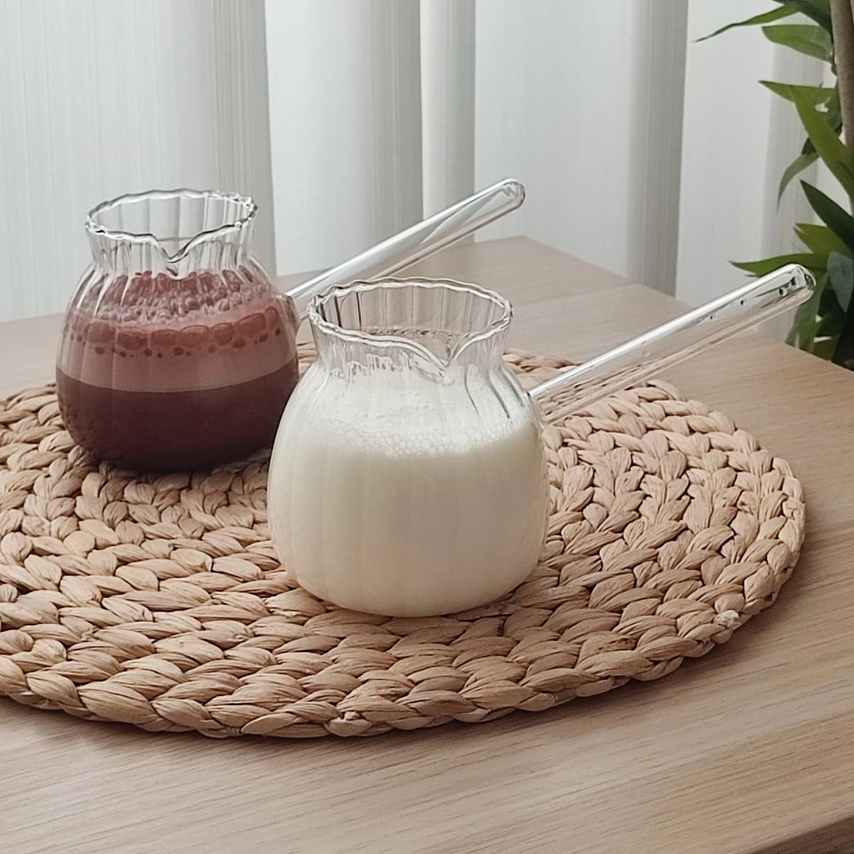 شیر جوش پیرکس شیار دار — تصویر ۳