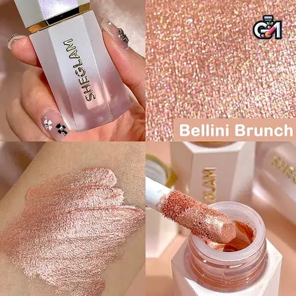 هایلایتر مایع شیگلم مدل Glow Bloom — تصویر ۶