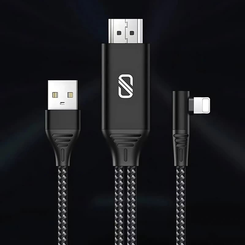 کابل تبدیل لایتنینگ به HDMI اسلیکتو مدل SHC-01 — تصویر ۳