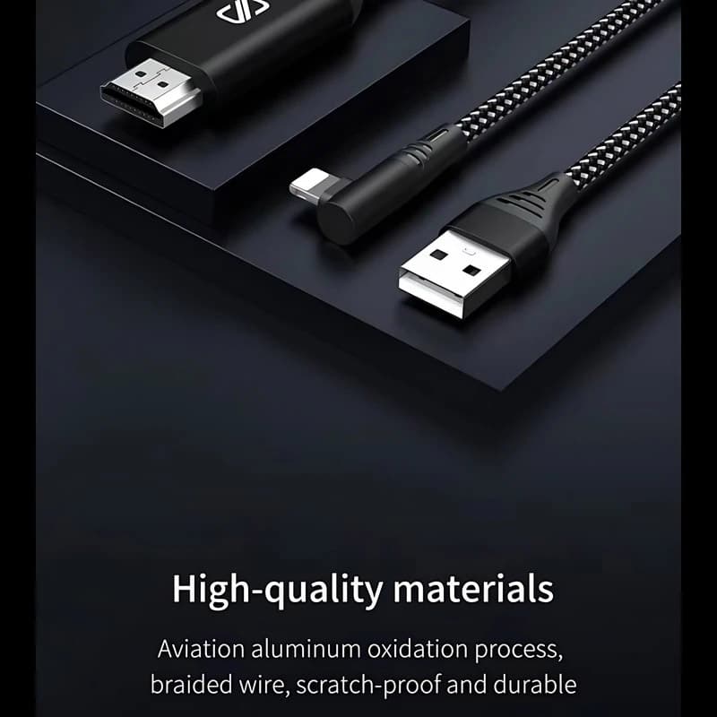 کابل تبدیل لایتنینگ به HDMI اسلیکتو مدل SHC-01 — تصویر ۴