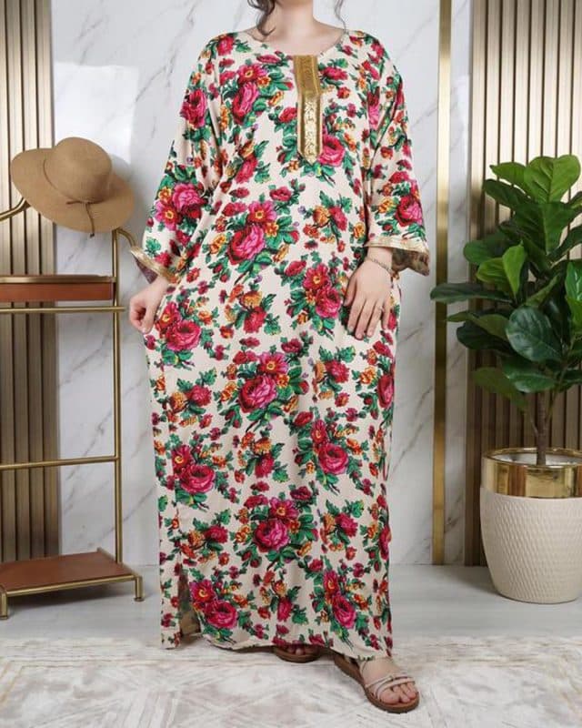 ساحلی کتیبه طلایی گل درشت E7496 — تصویر ۴