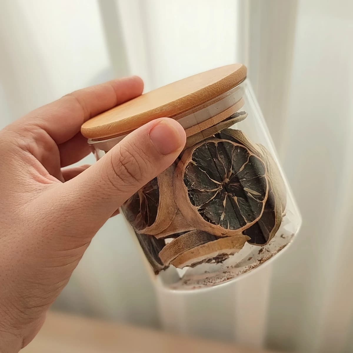 بانکه پیرکس درب بامبو ( قطر 8/5 سانت ) — تصویر ۳
