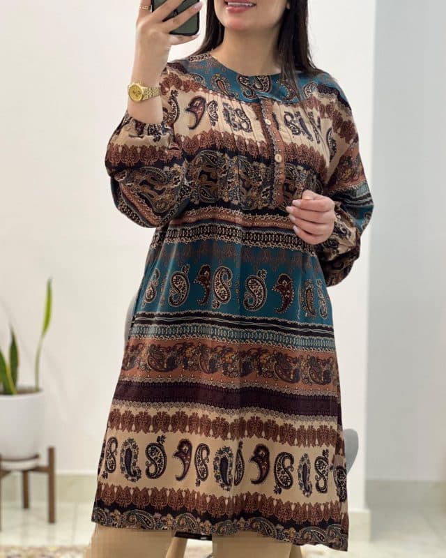 تونیک سنتی بیگ سایز اندونزی M617