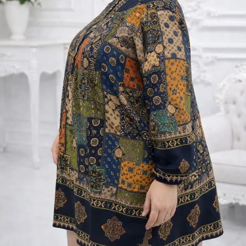 تونیک بیگ سایز اندونزی چهل تیکه (M417)7399 — تصویر ۹