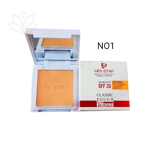 پنکک میس استار آینه دار شماره MC01 حجم 10 گرم