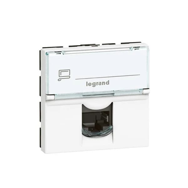 کیستون پهن دو ماژول لگراند Legrand Cat 6 SFTP 076566