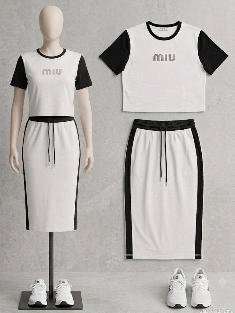 ست تیشرت دامن Miu Miu(عمده) — تصویر ۵