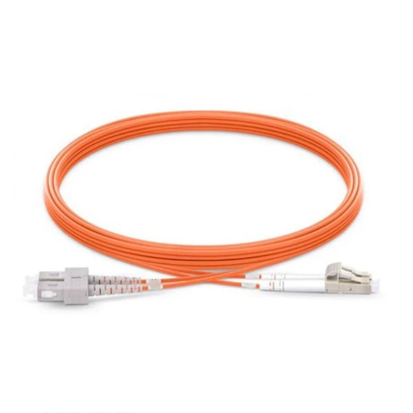 پچ کورد فیبرنوری مالتی مود نگزنس 5 متر Fiber Optic Pach cord Nexans OM2 SC-LC 5m