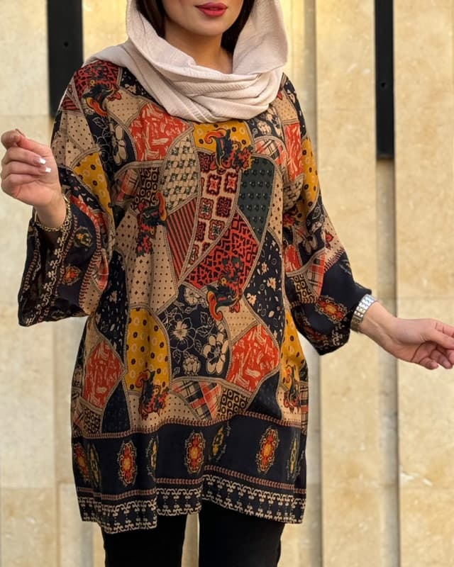 تونیک طرح اندونزی چهل تیکه 1163