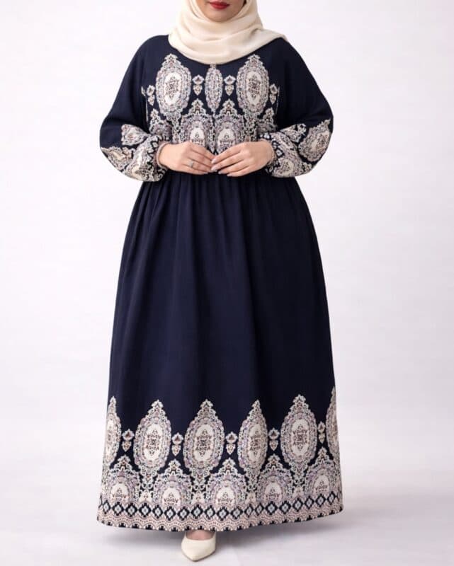 ساحلی بیگ سایز طرح اندونزی آینه 6119 — تصویر ۴