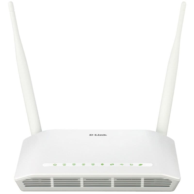 D-Link DSL-2750U New N300 ADSL2+ Wireless Router USB 2.0