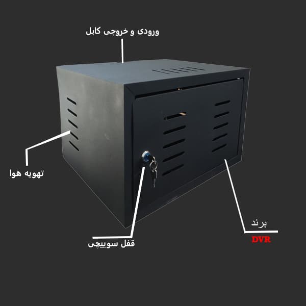 رک دیواری 6 یونیت عمق 36 مدل اقتصادی — تصویر ۴
