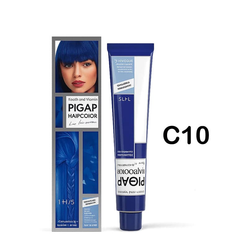 رنگ مو پیگار بلوند دودی پلاتینه خیلی روشن شماره C10