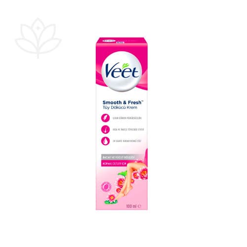کرم موبر بدن (Vett) ویت مخصوص پوست معمولی 100 میلی