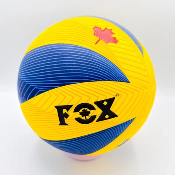 توپ والیبال FOX مدل کانادا (Canada) | رویه PU چسبنده و مقاوم مناسب والیبال سالنی، باشگاهی و تمرینی — تصویر ۳