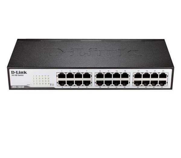 D-Link 24-Port 10/100 Switch DES-1024D