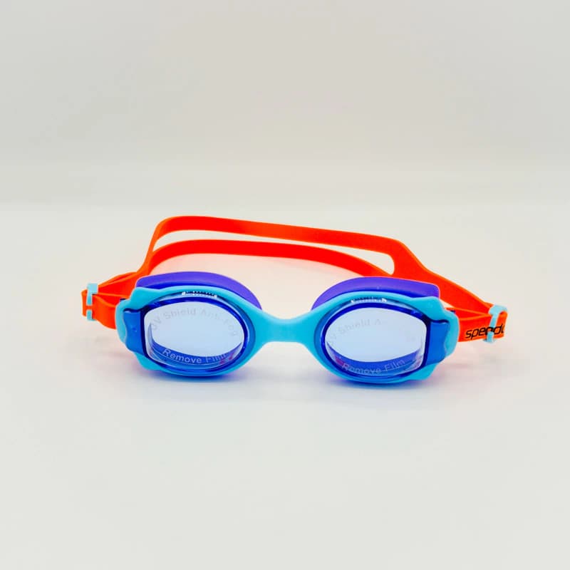 عینک شنا بچه‌گانه اسپیدو (Speedo) | عینک شنا کودک با بند سیلیکونی و لنز ضد بخار (Anti-Fog) و ضد UV — تصویر ۴