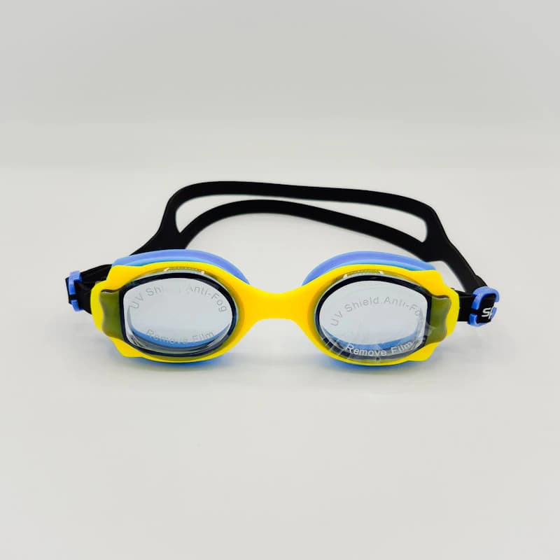 عینک شنا بچه‌گانه اسپیدو (Speedo) | عینک شنا کودک با بند سیلیکونی و لنز ضد بخار (Anti-Fog) و ضد UV — تصویر ۳
