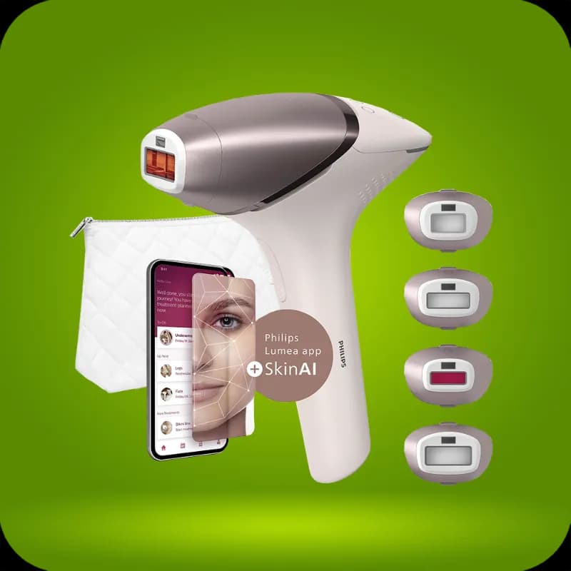 لیزر خانگی فیلیپس Lumea IPL 9900 BRP958 | حذف موهای زائد با شات نامحدود
