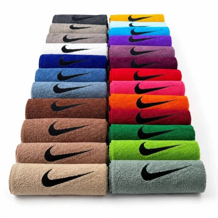 حوله ورزشی باشگاهی طرح نایک Nike سایز ۵۰×۱۰۰ سانتی‌متر | حوله استخری و بدنسازی دورو آبگیر