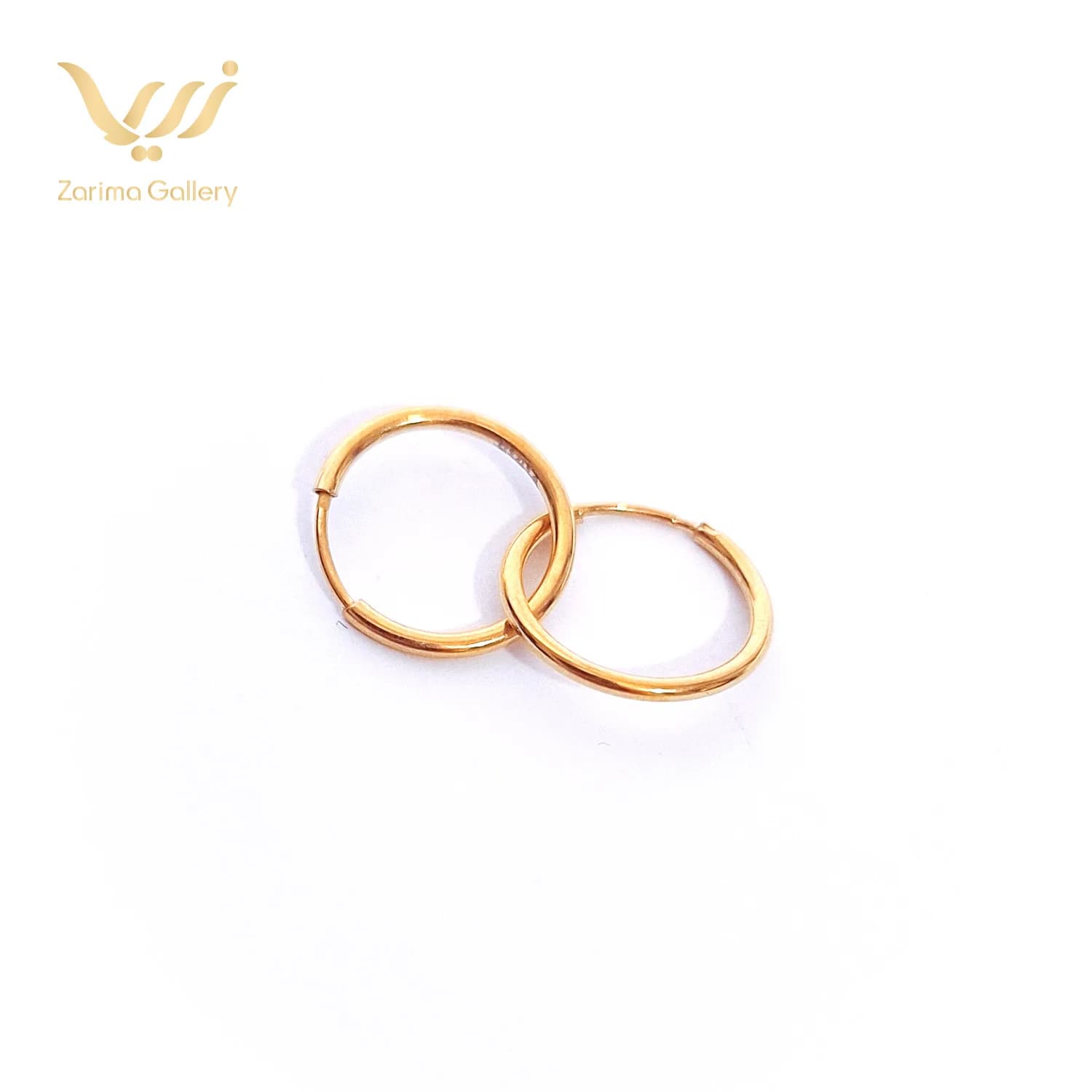 گوشواره طلا کوچک حلقه ای