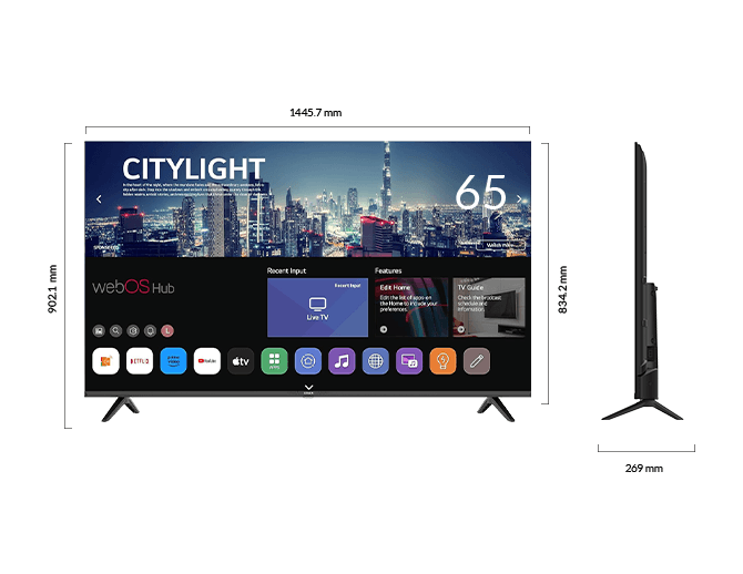 تلویزیون استار ایکس ۶۵ اینچ مدل 65UH690OS — تصویر ۲