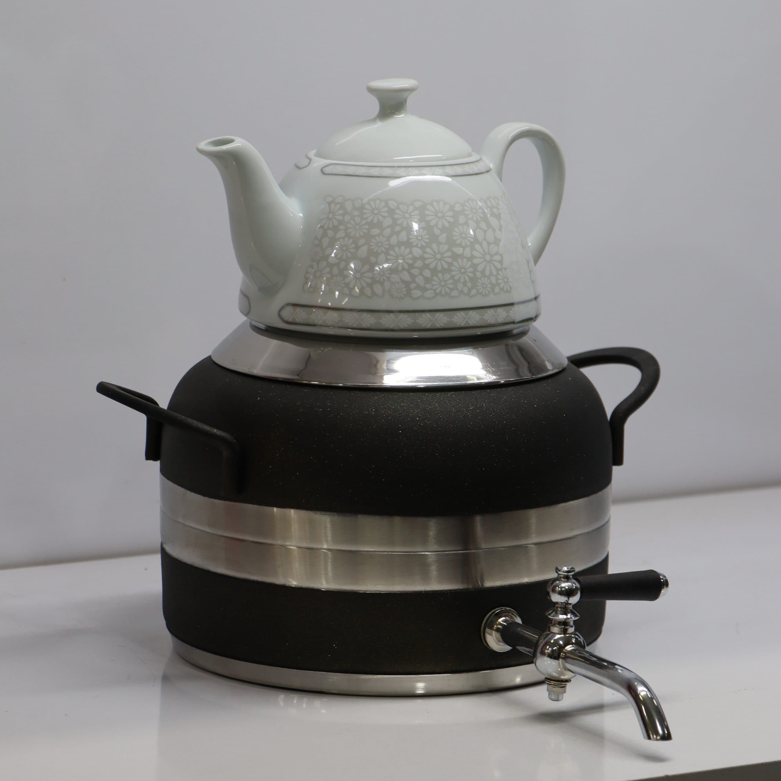 کتری و قوری کف چدن (رنگی) گابی ین – مدل G-256