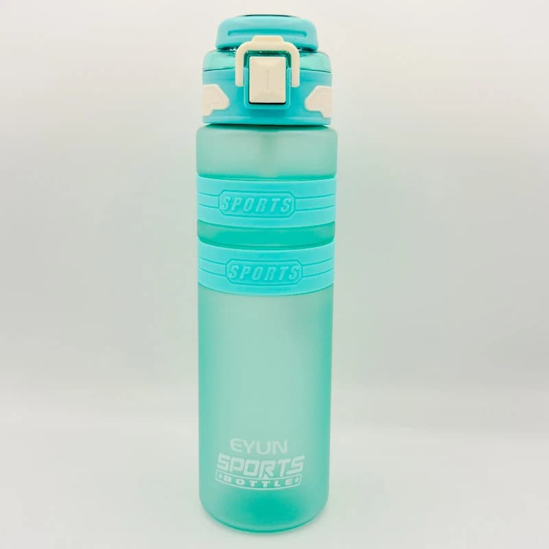 قمقمه ورزشی 950میلی لیتر Eyun کد 966 مدل Sports | دارای لایه ضربه‌گیر سیلیکونی، درب ضامن‌دار و لبی آسان‌نوش نی‌دار — تصویر ۶