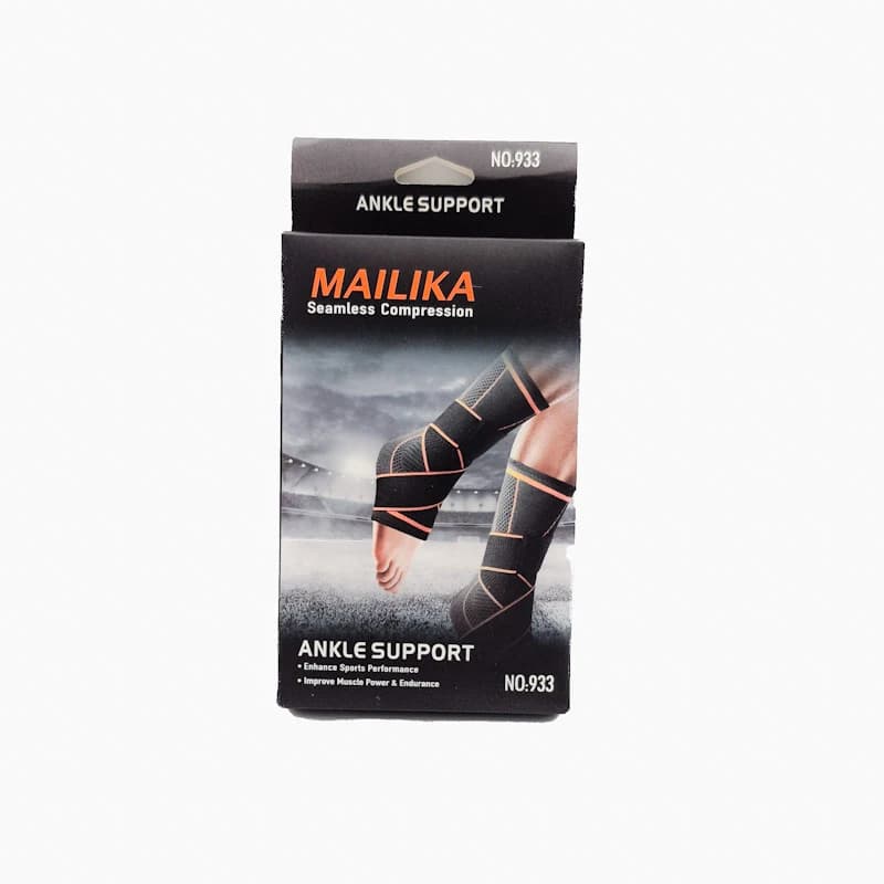 قوزک‌بند کشی MAILIKA کد 933 | مدل دو چسب (Double Strap) با تکنولوژی Seamless Compression و حمایت ۸ جهته — تصویر ۲