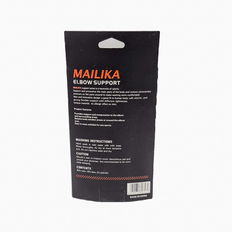 آرنج‌بند کشی MAILIKA کد 721 | بسته ۲ عددی با سیستم فشرده‌سازی بدون درز (Seamless) و بافت ارگونومیک — تصویر ۴