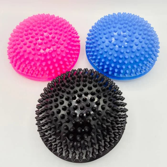 نیم دایره تعادلی هاف بال (Half Ball) مدل خاردار | توپ ماساژ و فیزیوتراپی ۲Wra — تصویر ۲