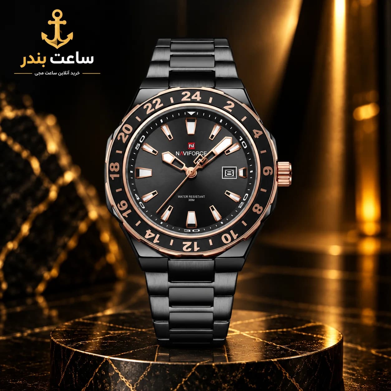 ساعت مچی مردانه اورجینال نیوی فورسNaviforce NF9249 BRGB — تصویر ۲