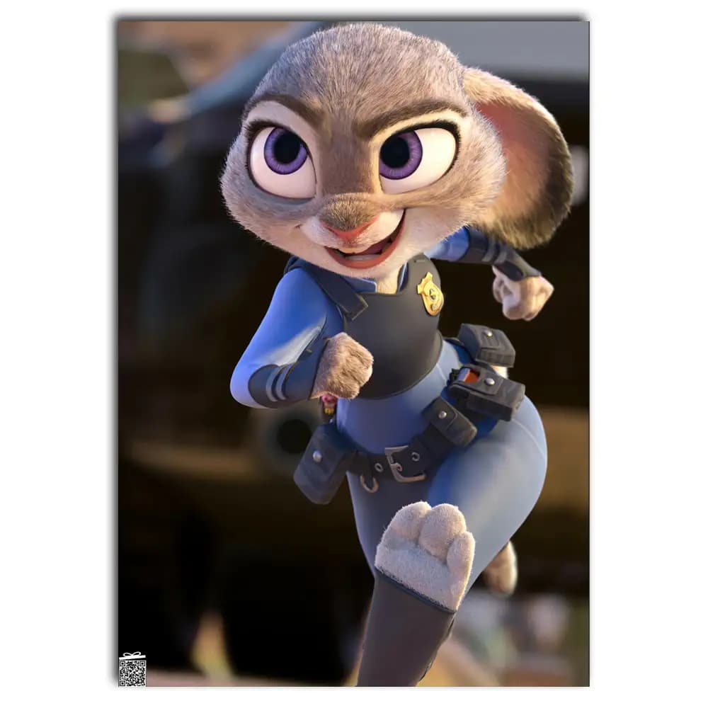متال پوستر انیمیشن Zootopia کد K126 — تصویر ۲