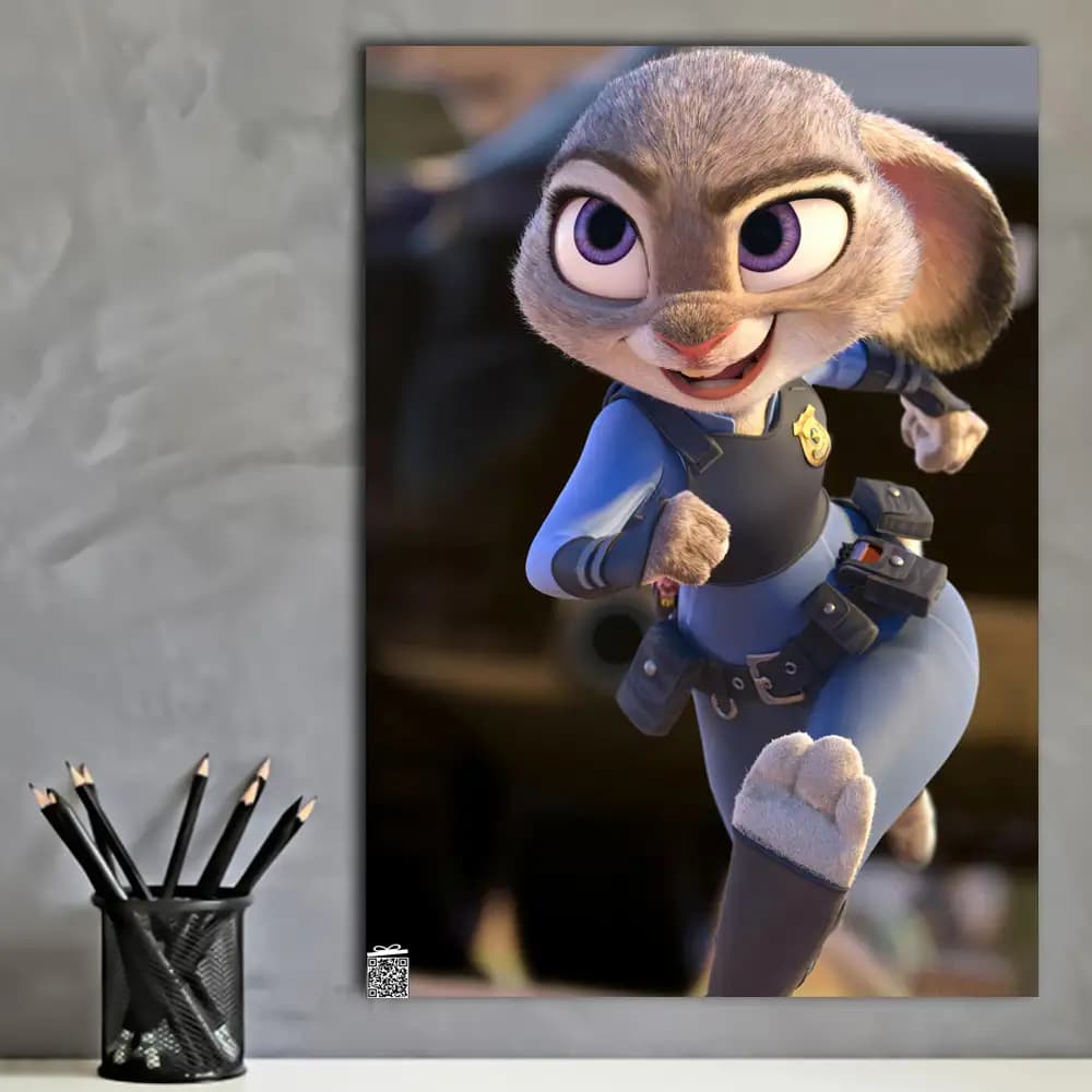 متال پوستر انیمیشن Zootopia کد K126 — تصویر ۳