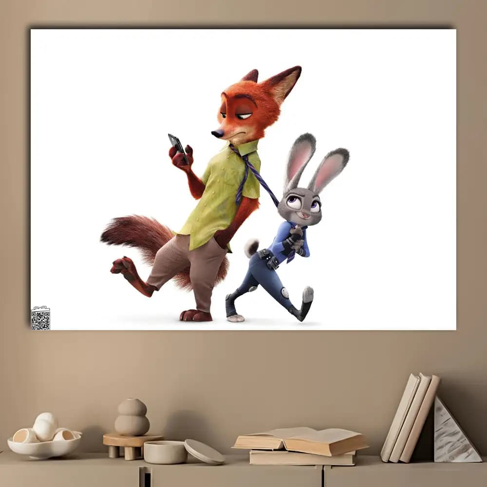 متال پوستر انیمیشن Zootopia کد K124 — تصویر ۳