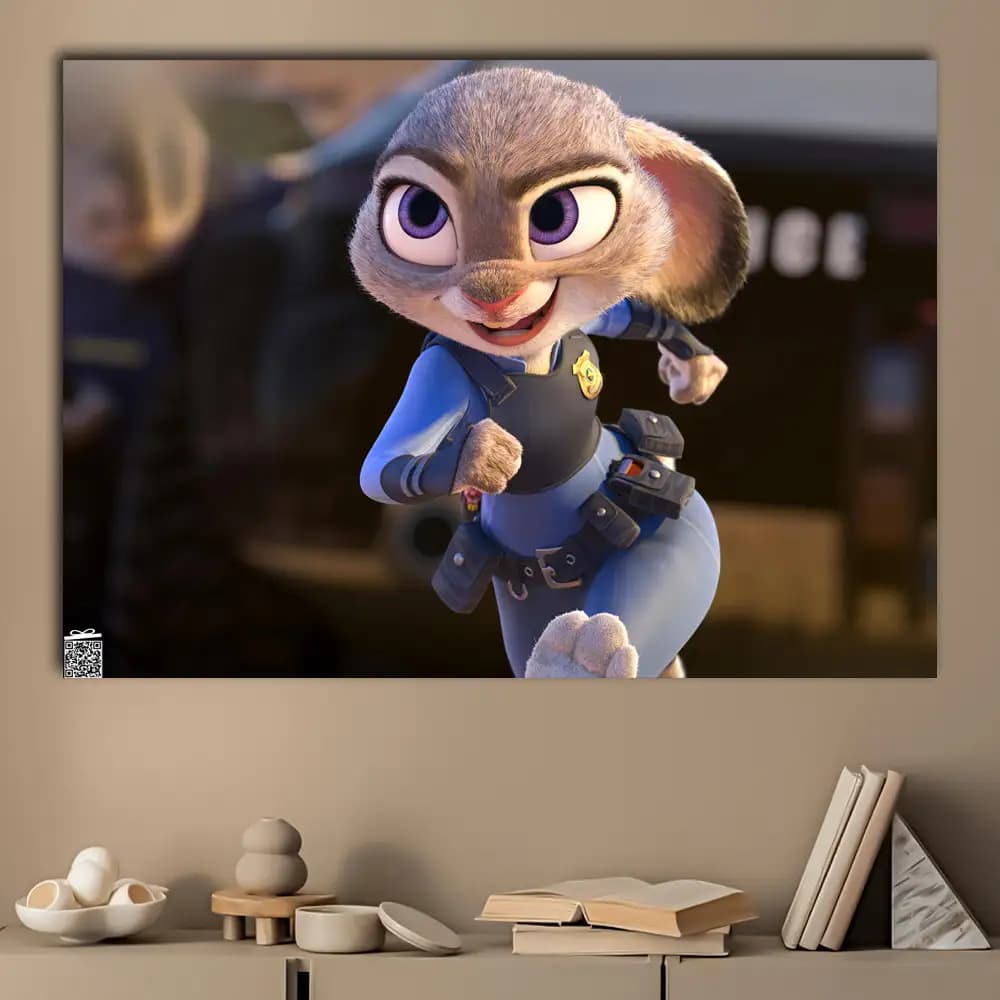 متال پوستر انیمیشن Zootopia کد K123 — تصویر ۳