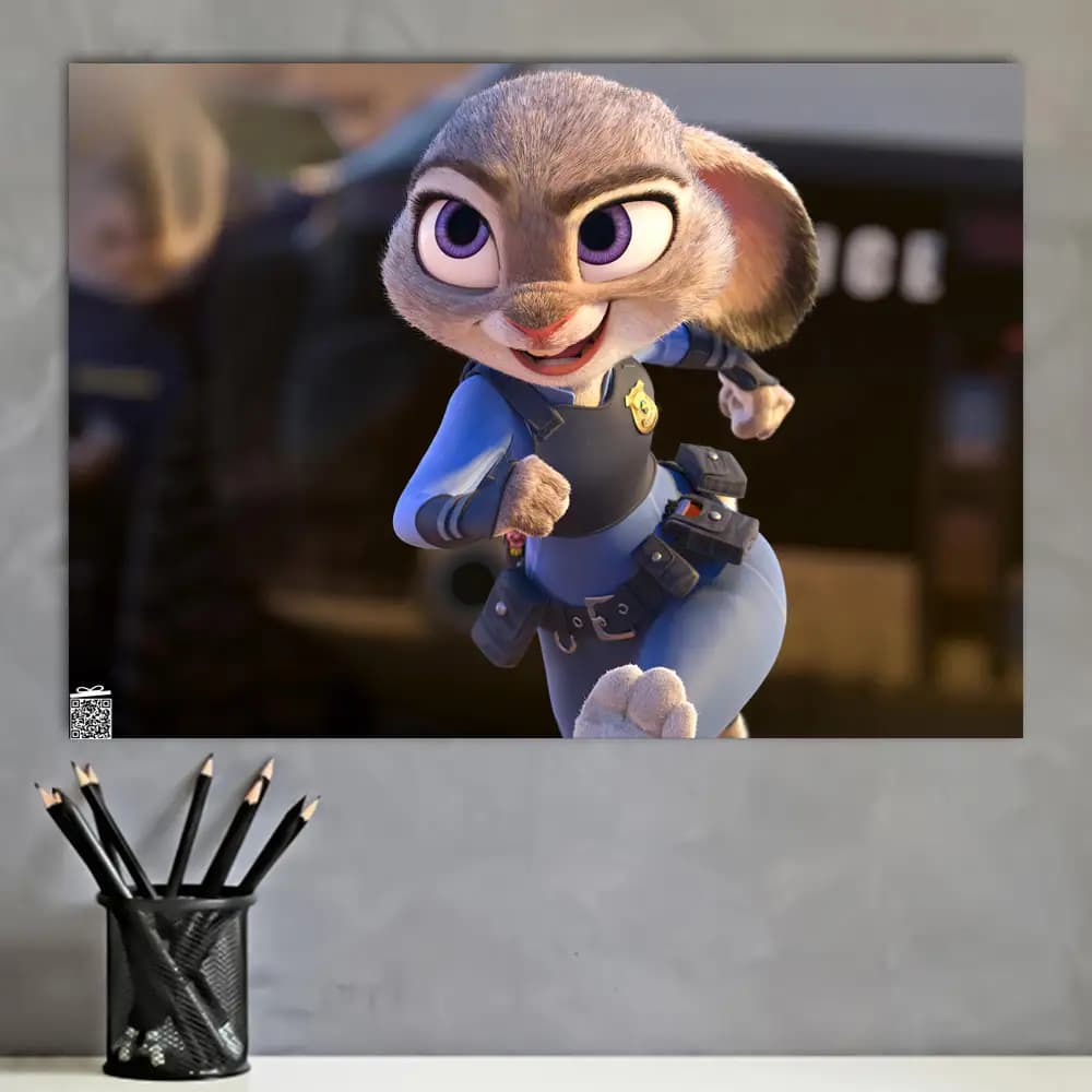 متال پوستر انیمیشن Zootopia کد K123 — تصویر ۴