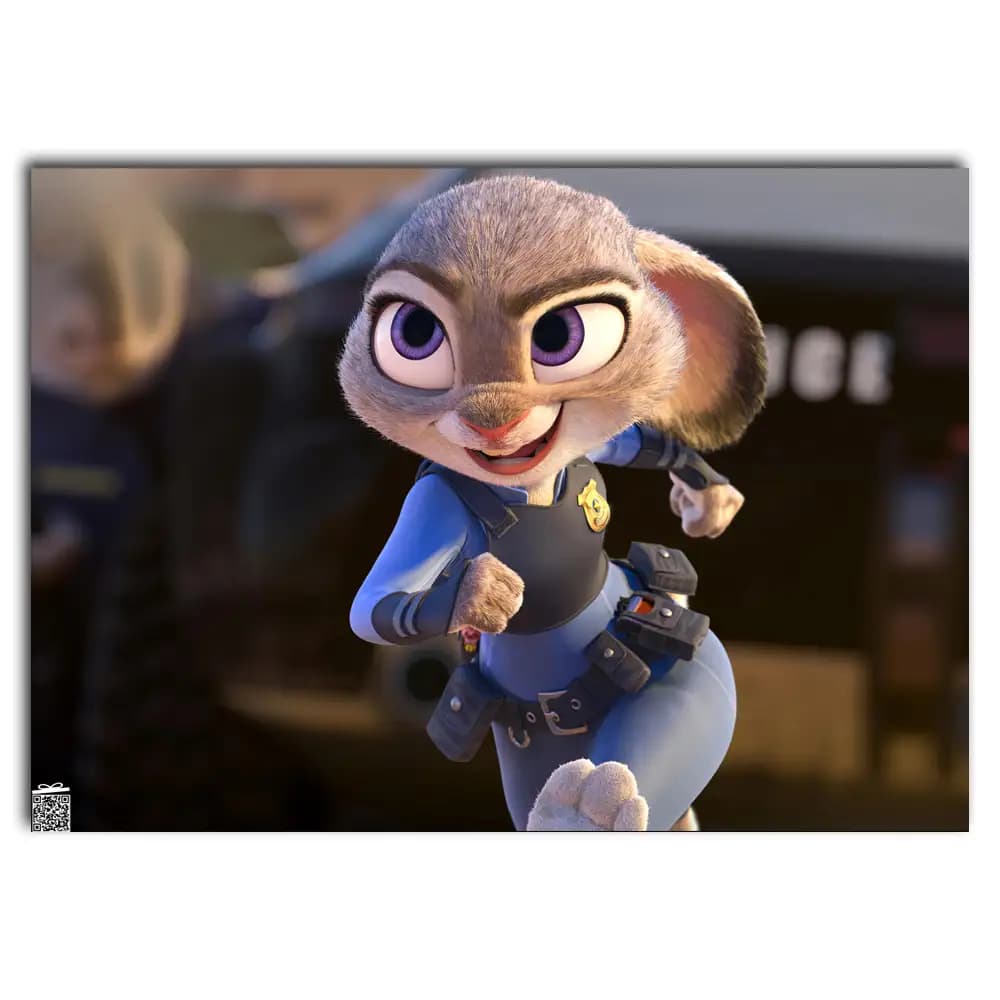 متال پوستر انیمیشن Zootopia کد K123