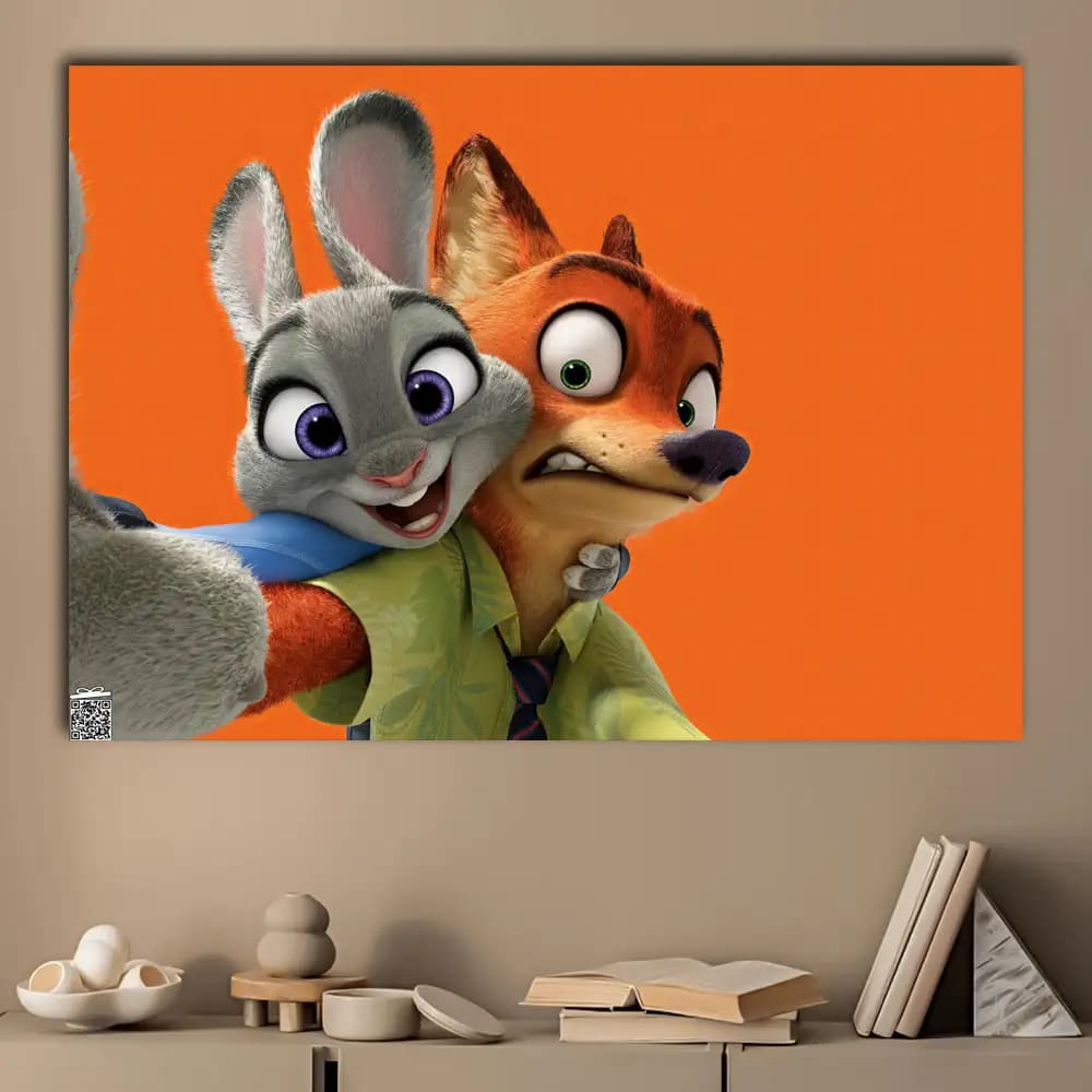 متال پوستر انیمیشن Zootopia کد K122 — تصویر ۳