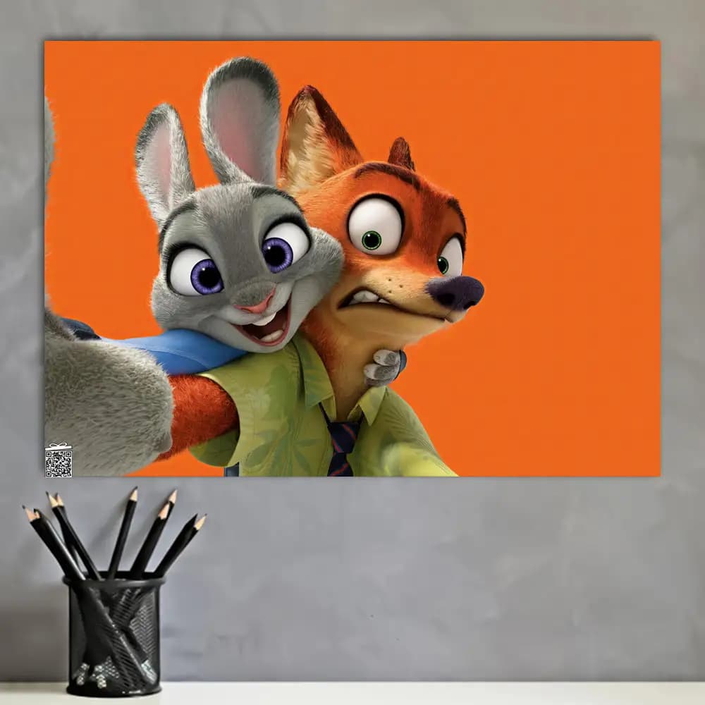 متال پوستر انیمیشن Zootopia کد K122 — تصویر ۴