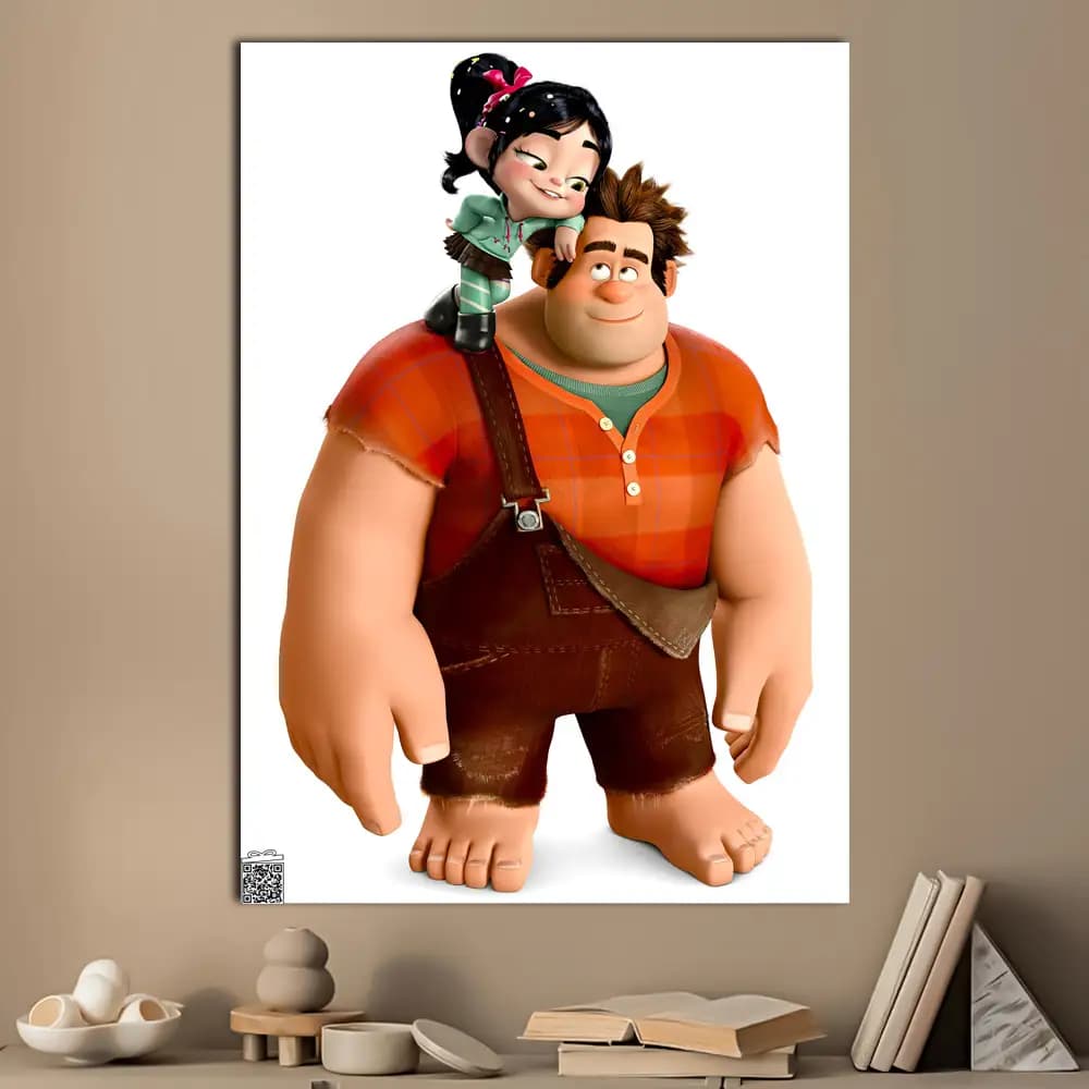 متال پوستر انیمیشن Wreck-It Ralph کد K121 — تصویر ۴